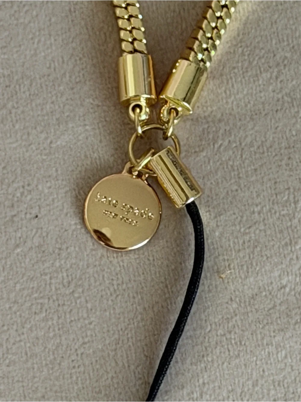 kate spade Gold Phone Lanyard